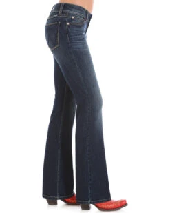 Wrangler Retro Women's Dark Wash Sadie Jeans -Wild West Belle Sales 2000215178 402 D1