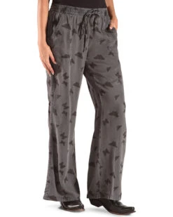 Billy T Women's Butterfly Drawstring Pants -Wild West Belle Sales 2000240703 400 D1