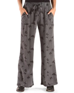 Billy T Women's Butterfly Drawstring Pants -Wild West Belle Sales 2000240703 400 P1