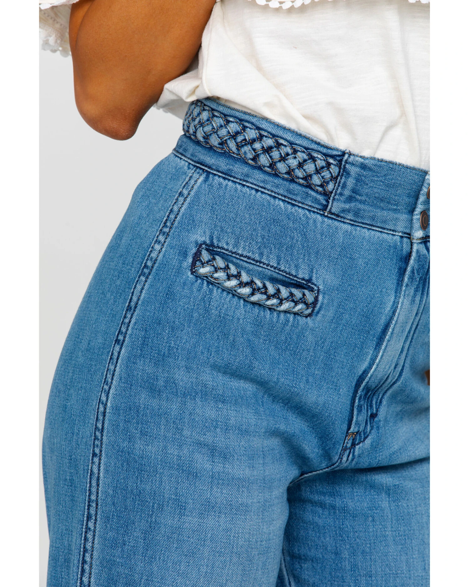 Free People Women's Seasons In The Sun Jeans 1 Free People Women's Seasons In The Sun Jeans