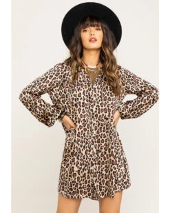 Show Me Your Mumu Women's McKenna Cheetah Fever Dress -Wild West Belle Sales 2000287577 900 P1