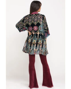 Johnny Was Women's Payden Reversible Kimono 10 Johnny Was Women's Payden Reversible Kimono -Wild West Belle Sales 2000287989 001 P5