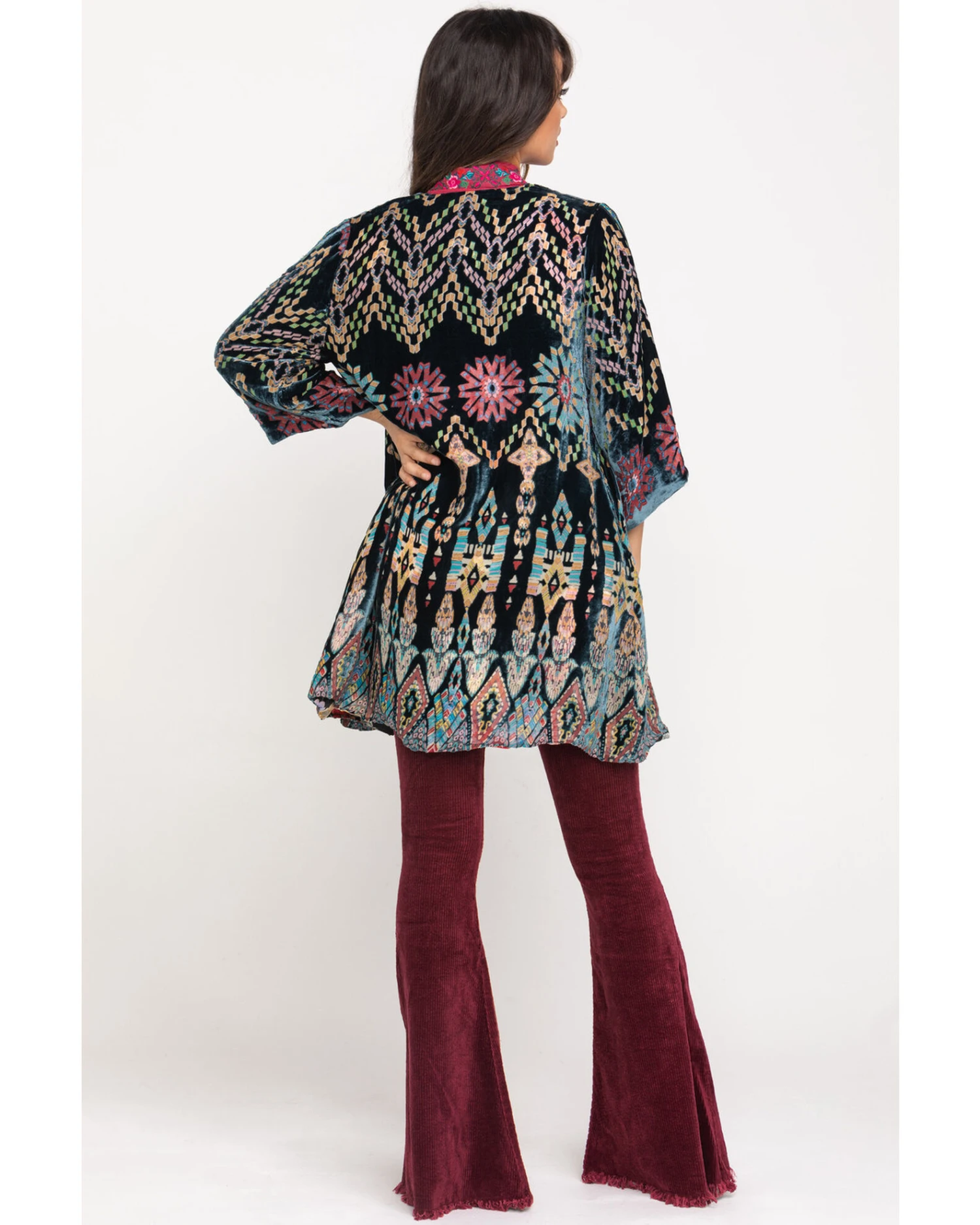 Johnny Was Women's Payden Reversible Kimono 5 Johnny Was Women's Payden Reversible Kimono - Image 5