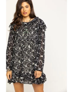 Free People Women's These Dreams Mini Dress -Wild West Belle Sales 2000290799 001 P1