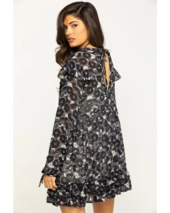 Free People Women's These Dreams Mini Dress -Wild West Belle Sales 2000290799 001 P2