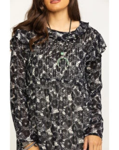 Free People Women's These Dreams Mini Dress -Wild West Belle Sales 2000290799 001 P4