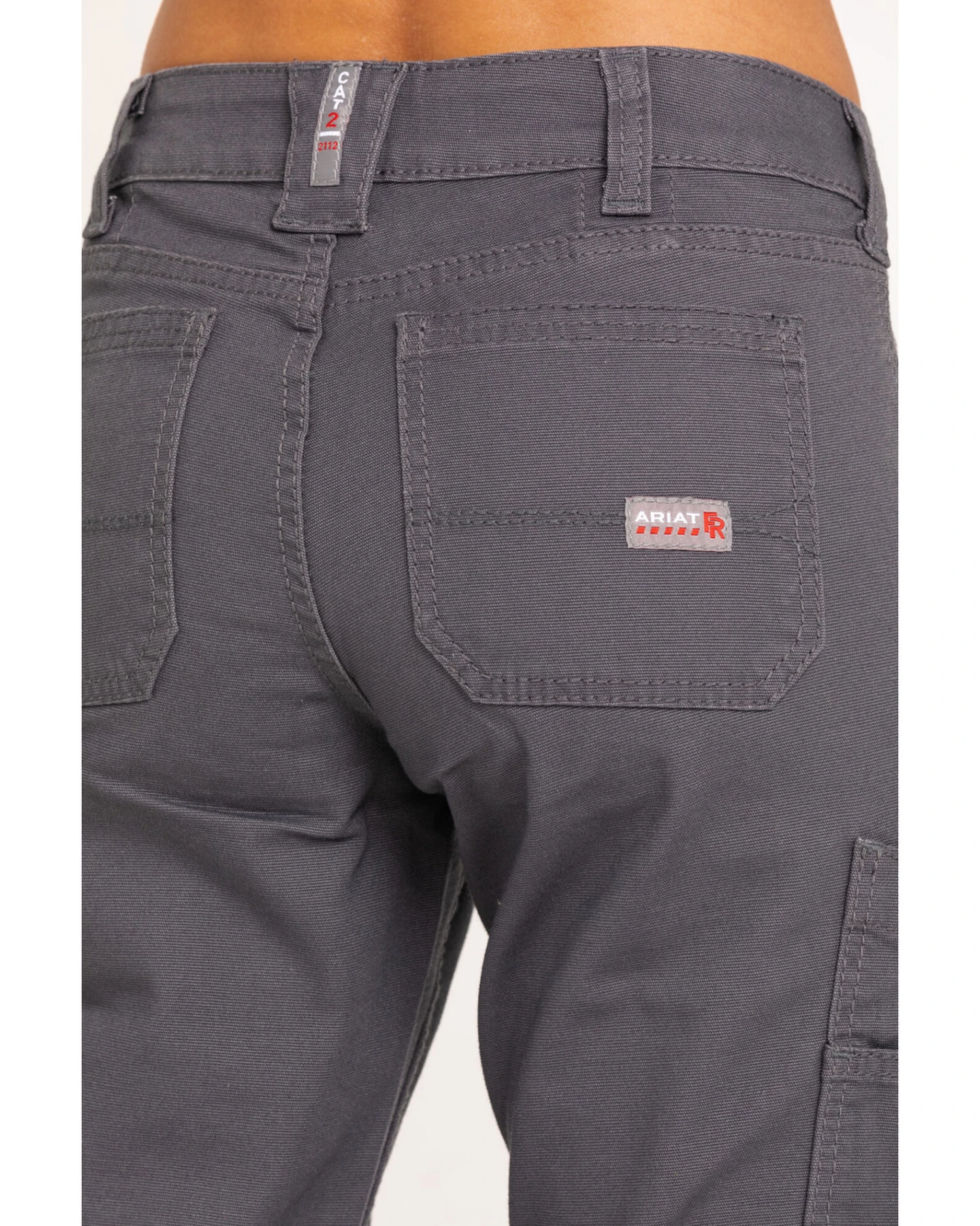 Ariat Women's FR Duralight Stretch Canvas Straight Leg Pants 4 Ariat Women's FR Duralight Stretch Canvas Straight Leg Pants - Image 4