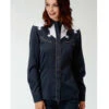 Roper Women's Star Long Sleeve Western Shirt