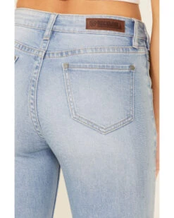 Rock & Roll Denim Women's Light Wash High Rise Flare Leg Jeans -Wild West Belle Sales 2000338596 450 P3