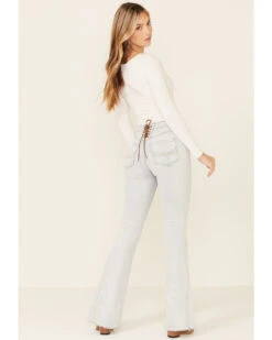 Idyllwind Women's Light Wash High Rise Friendship Flare Jeans -Wild West Belle Sales 2000342580 450 P5