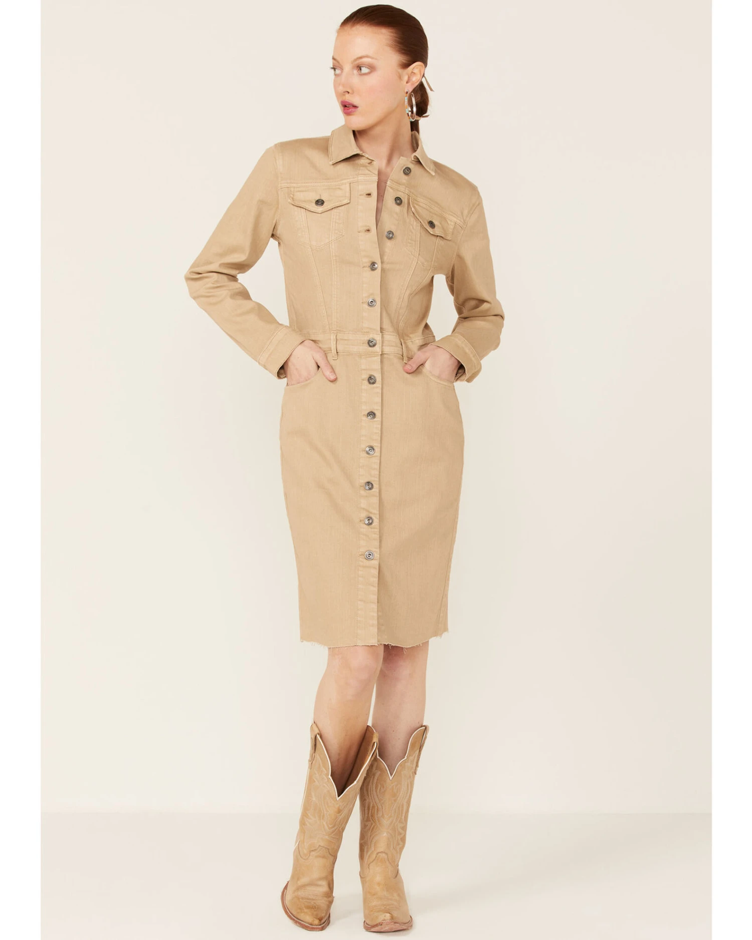 Stetson Women's Denim Skirt Dress 2 Stetson Women's Denim Skirt Dress - Image 2