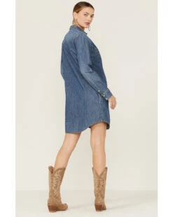 Wrangler Women's Denim Western Long Sleeve Dress -Wild West Belle Sales 2000351207 400 P3
