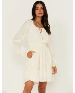 Idyllwind Women's Smock Ya Ivory Long Sleeve Dress 7 Idyllwind Women's Smock Ya Ivory Long Sleeve Dress -Wild West Belle Sales 2000359145 103 P2
