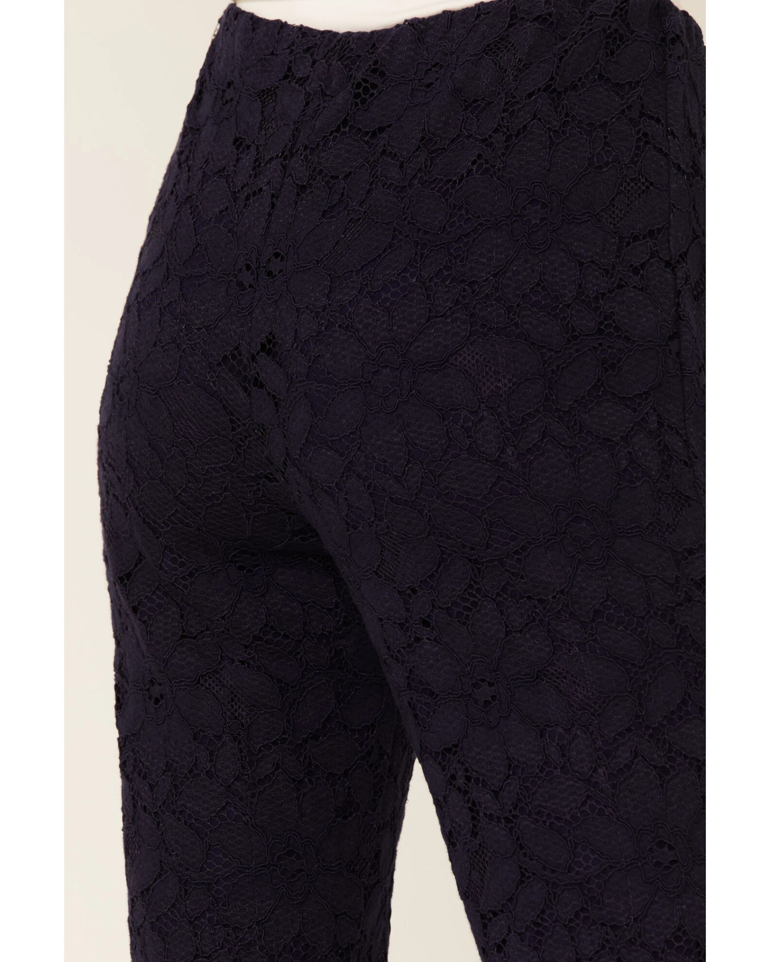 Free People Women's Disco Wild Laces Pull On Flare Pants 4 Free People Women's Disco Wild Laces Pull On Flare Pants - Image 4