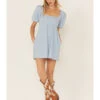 Show Me Your Mumu Women's Smitten Babydoll Denim Dress