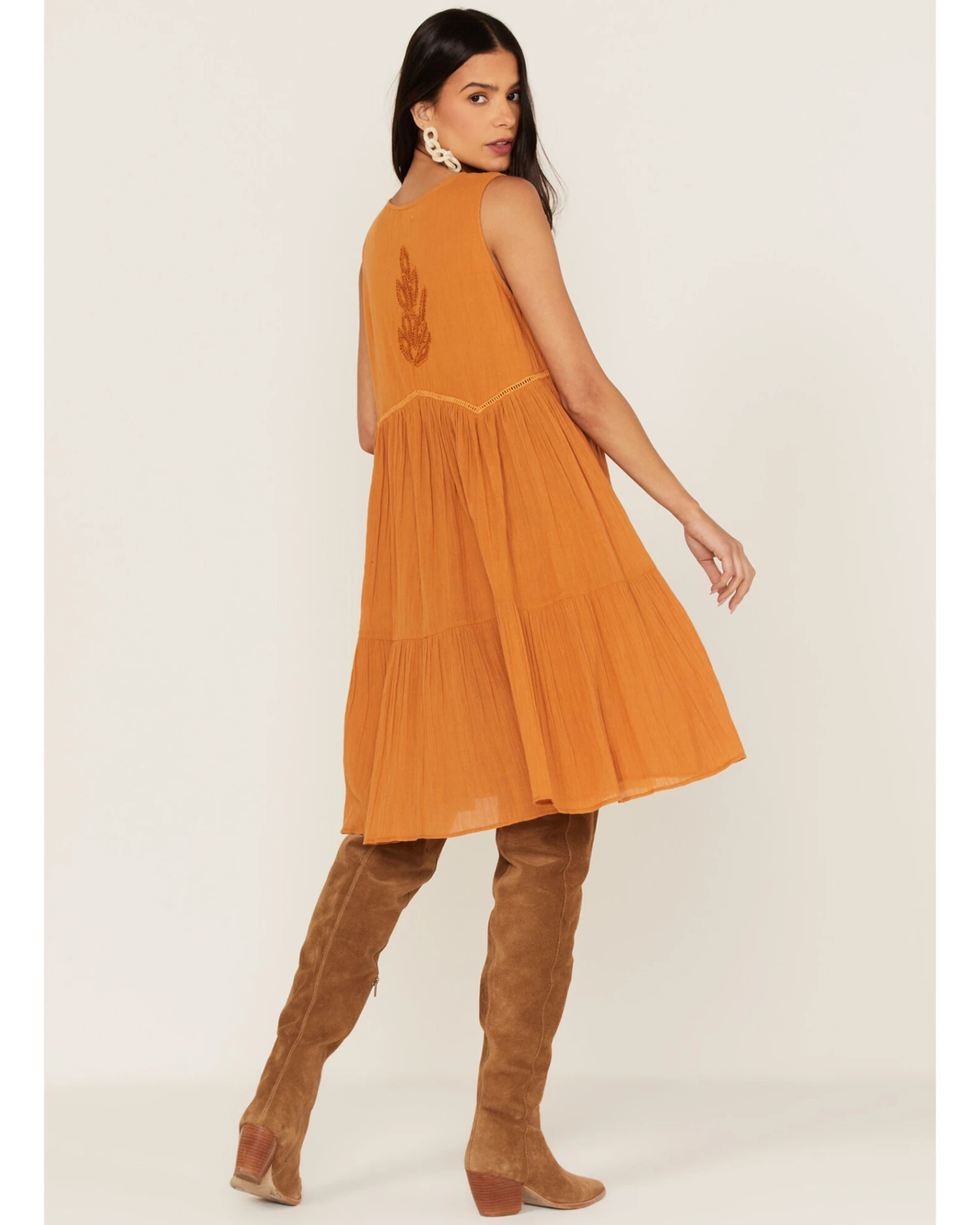 Talisman Women's Athena Embroidered Sundress 4 Talisman Women's Athena Embroidered Sundress - Image 4