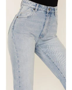 Rolla's Women's Light Wash High Rise Original Straight Jeans -Wild West Belle Sales 2000370922 400 P2