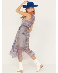 Johnny Was Women's Silvana Mesh Dress 6 Johnny Was Women's Silvana Mesh Dress -Wild West Belle Sales 2000373894 000 P4