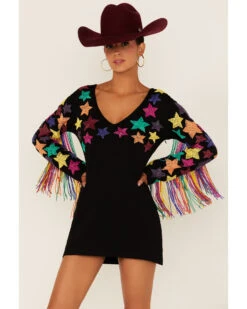 Any Old Iron Women's Star Fringe Dress -Wild West Belle Sales 2000374254 001 P1