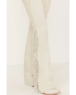 Idyllwind Women's Huntsville High Rise Leather Fringe Flare Pants -Wild West Belle Sales 2000381358 026 P3