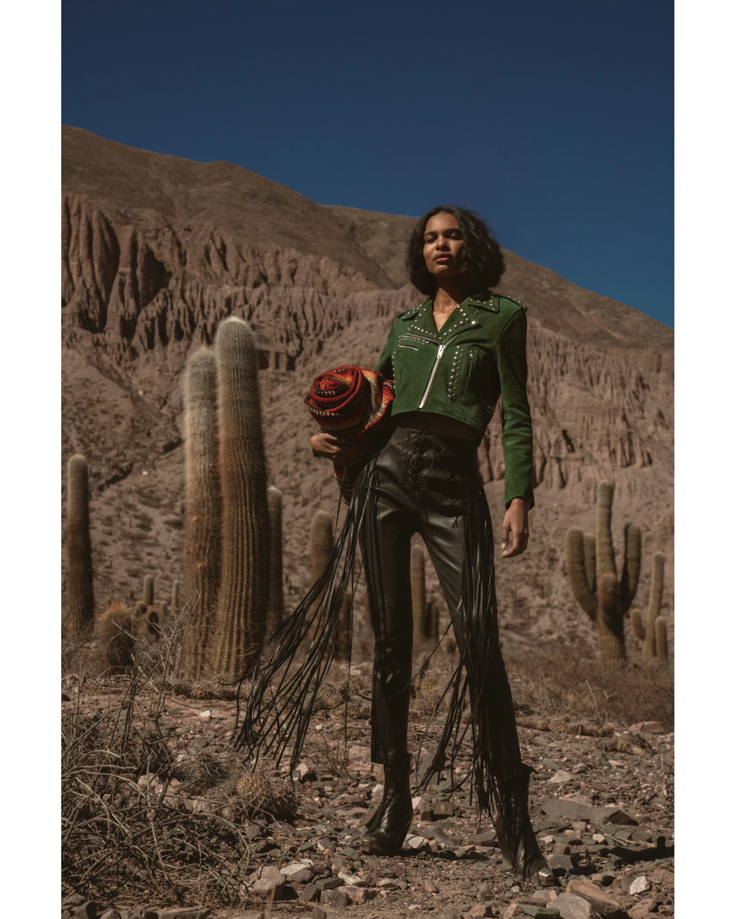 Wonderwest Women's Leather Fringe Pants 5 Wonderwest Women's Leather Fringe Pants - Image 5