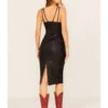 Wonderwest Women's Studded Leather Dress