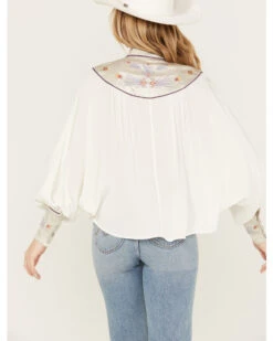 Shyanne Women's Blocked Western Shirt -Wild West Belle Sales 2000386676 100 P4