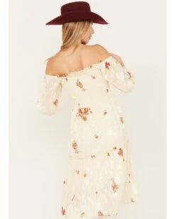 Wild Moss Women's Jacquard Smocked Front Dress 6 Wild Moss Women's Jacquard Smocked Front Dress -Wild West Belle Sales 2000389057 103 P4