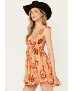 Free People Women's Vernon Mini Dress -Wild West Belle Sales 2000392157 800 P2