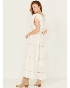 Jen's Pirate Booty Women's Spirit Ruffle Maxi Dress -Wild West Belle Sales 2000393646 101 P4