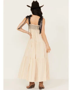 Free People Women's Bluebell Solid Maxi Dress -Wild West Belle Sales 2000395771 110 P4