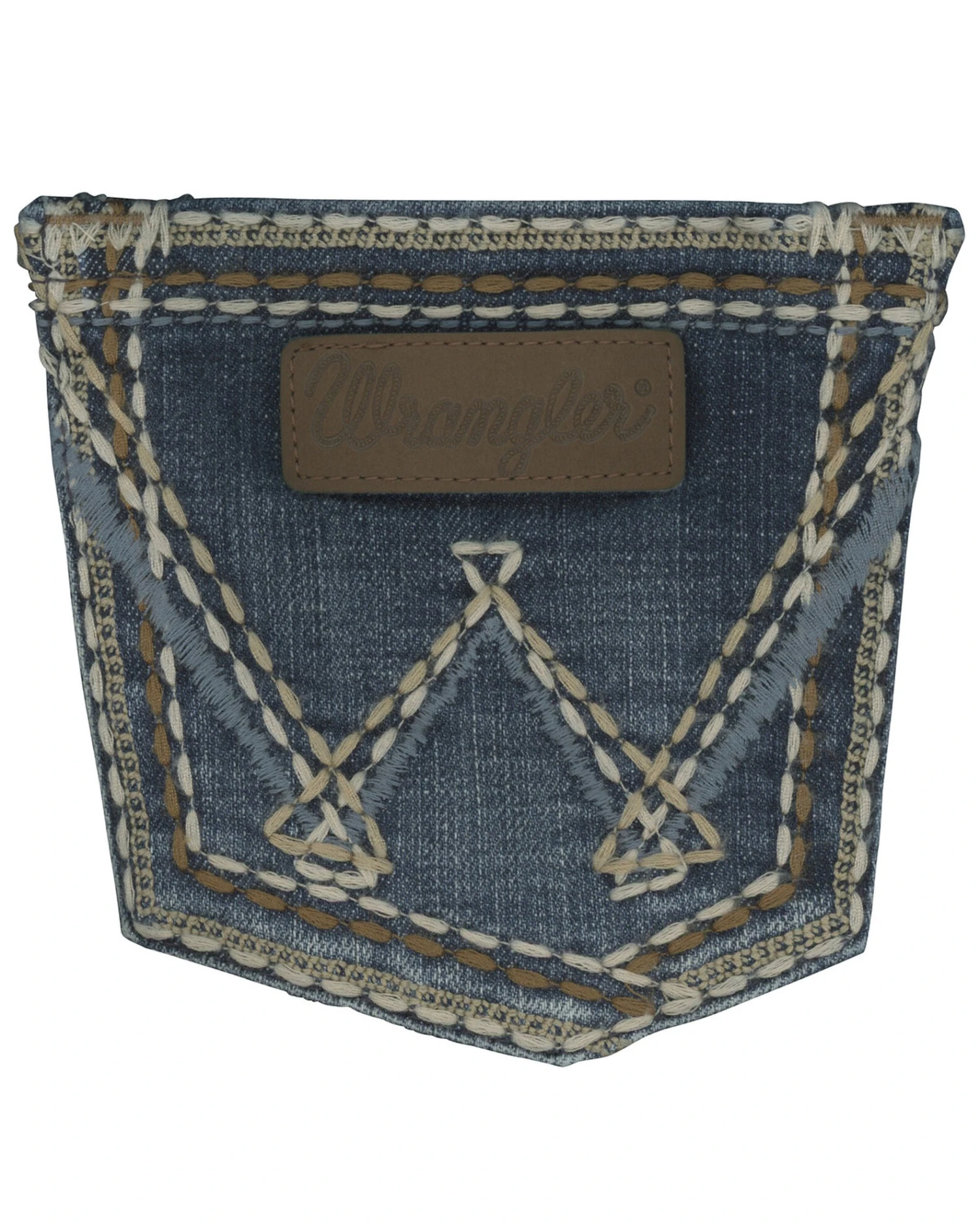 Wrangler Retro Women's Sadie Embroidered Pocket Low Rise Bootcut Jeans 4 Wrangler Retro Women's Sadie Embroidered Pocket Low Rise Bootcut Jeans - Image 4